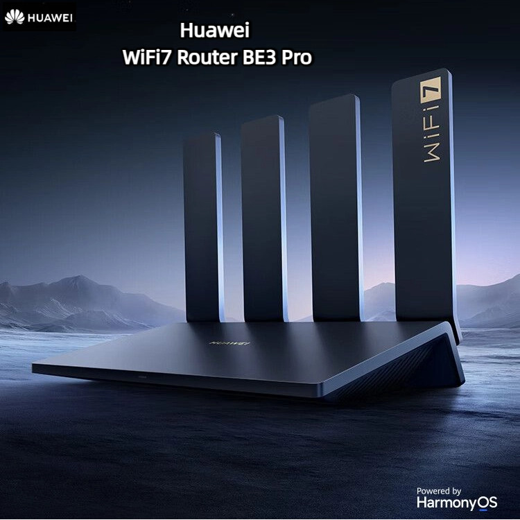 Huawei Router BE3 Pro Quad-Core WiFi7 Dual-Band Router Polymer Gigabit ...