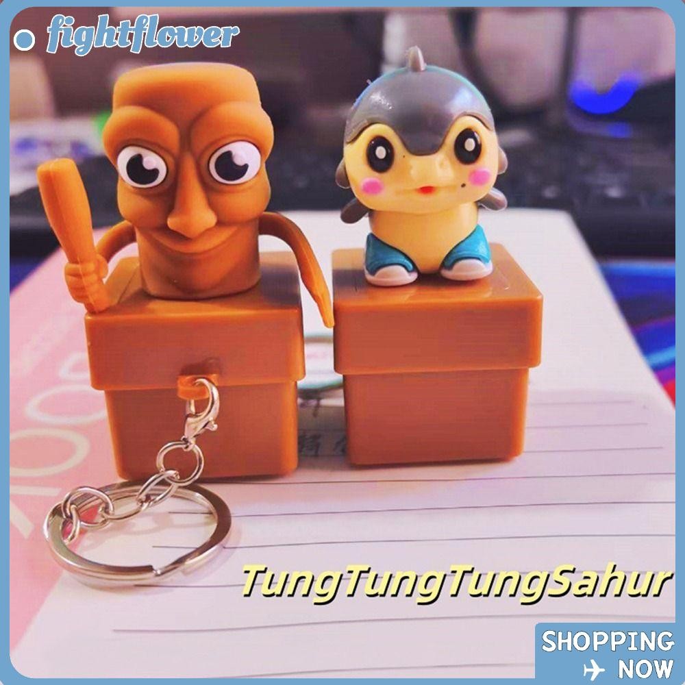 FIGHT Tungtung Sahur ของเล่น, อะนิเมะอุปกรณ์ต่อพ่วงรุ่นตกแต่ง Rizz ...