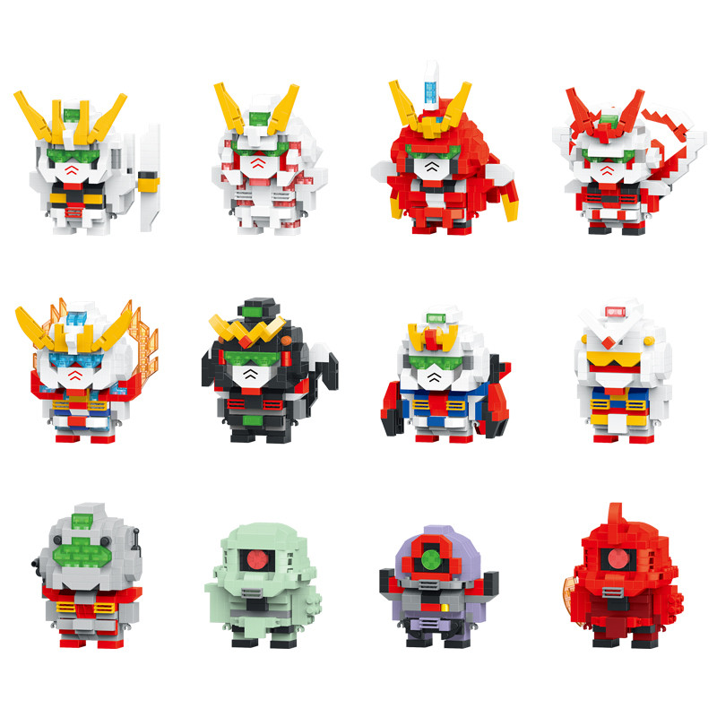 รุ่น Q The King of Fighters ฟรี Mecha Circus Mini อนุภาคขนาดเล็กประกอบ ...