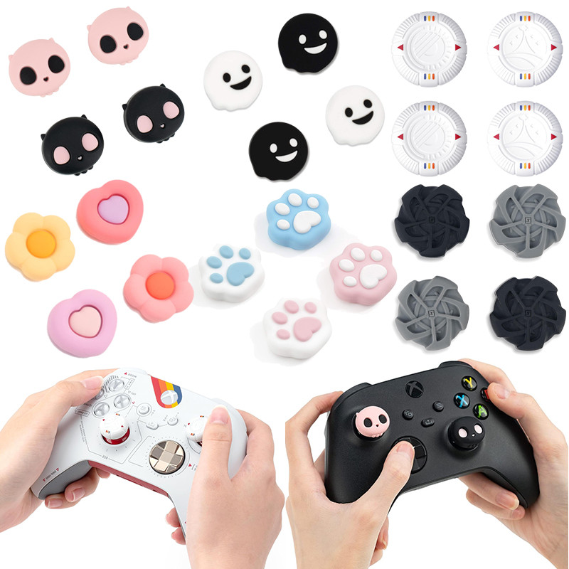 ซิลิโคน Thumb Grip Caps สําหรับ Xbox One/Xbox Series X Controller, Anti ...