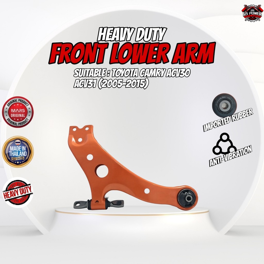 MARS HEAVY DUTY FRONT LOWER ARM TOYOTA CAMRY ACV30 ACV31 (2005-205 ...