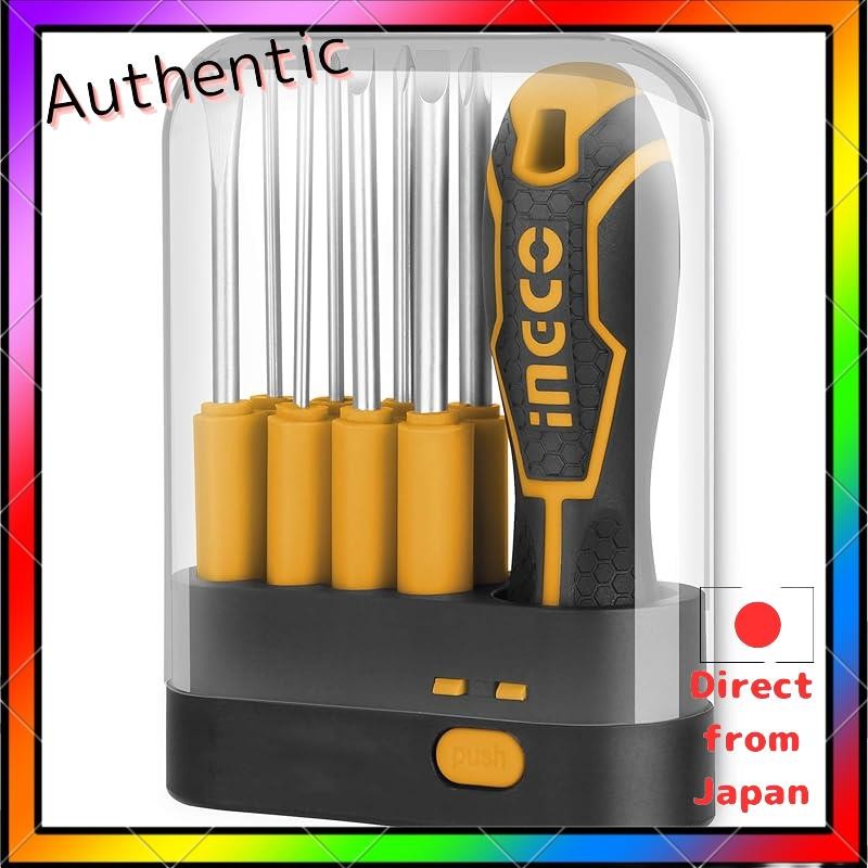 INGCO 9-Piece Interchangeable Precision Screwdriver Set | Shopee Thailand