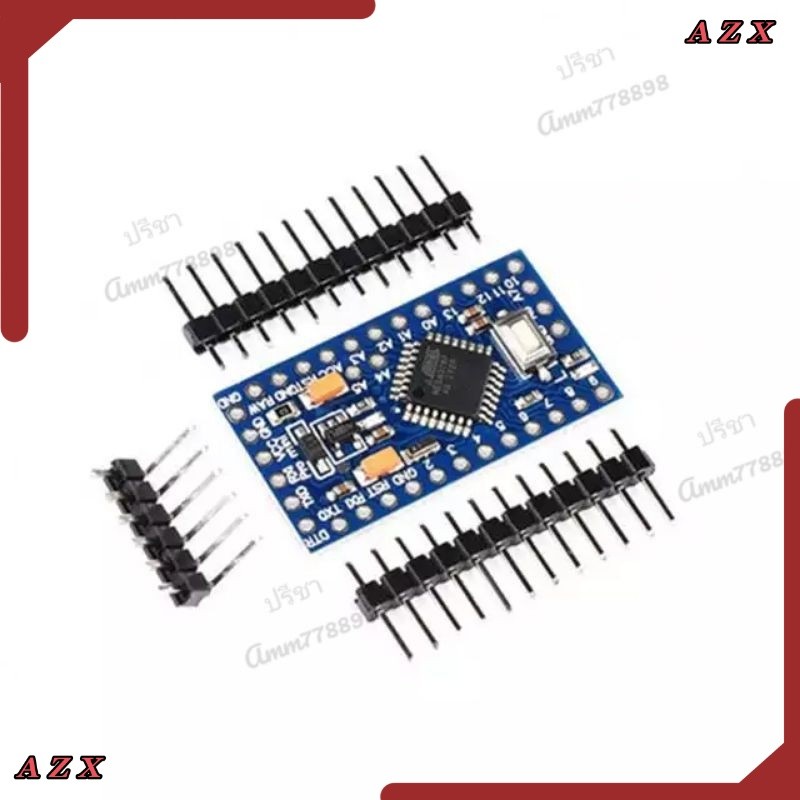 จากไทย 16Mhz 5V Atmega328 328โมดูลบอร์ด Atmega328p สำหรับ Arduino Pro ...