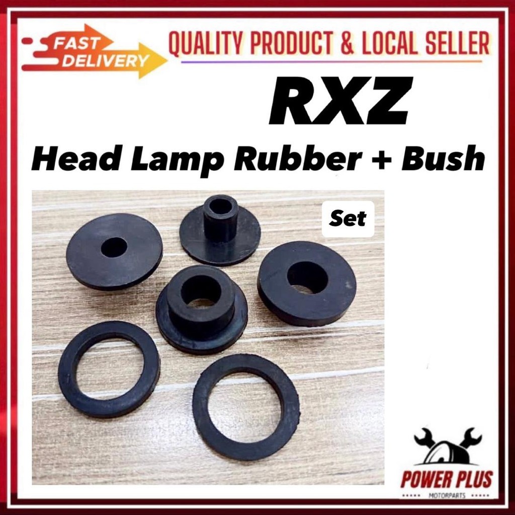 ( ชุด ) Yamaha RXZ โคมไฟหัวหน้ายาง + ชุดบุช ไฟหน้า ไฟหน้า ยาง Bush ...