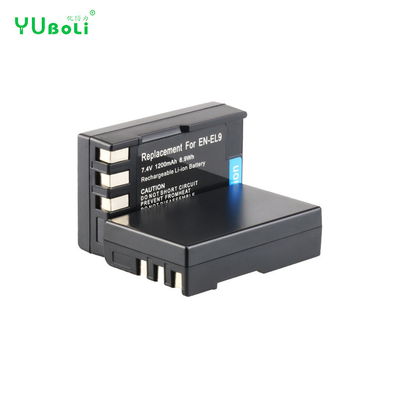 Batteria Sostitutiva Li-Ion 1080mAh Per Nikon EN-EL9A &ndash; Compatibile D60, D40, D40X, D5000, D3000