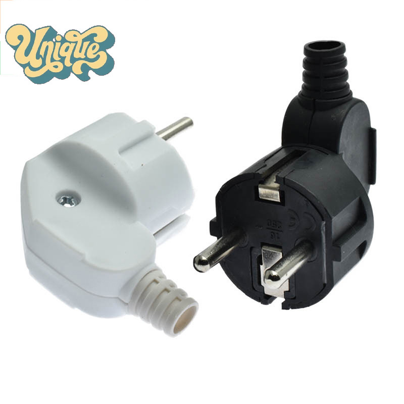 (Unique) Eu Plug Adapter 16A Male Replacement Outlets Rewireable Schuko ...