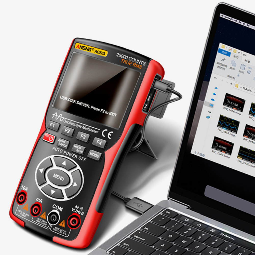 ดิจิตอล True RMS มัลติมิเตอร์ Waveform Output 2 ช่อง 50MHZ 280MSA ...