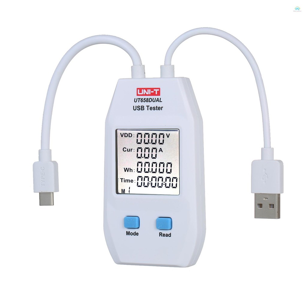 Yb1 USB TesterUSB Power Meter LCD USB Tester Detector โวลต์มิเตอร์แอมป์ ...