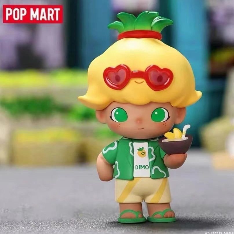 ของแท้พร้อมสต็อก POPMART DIMOO Coconut Water Pineapple Lift Mystery Box ...