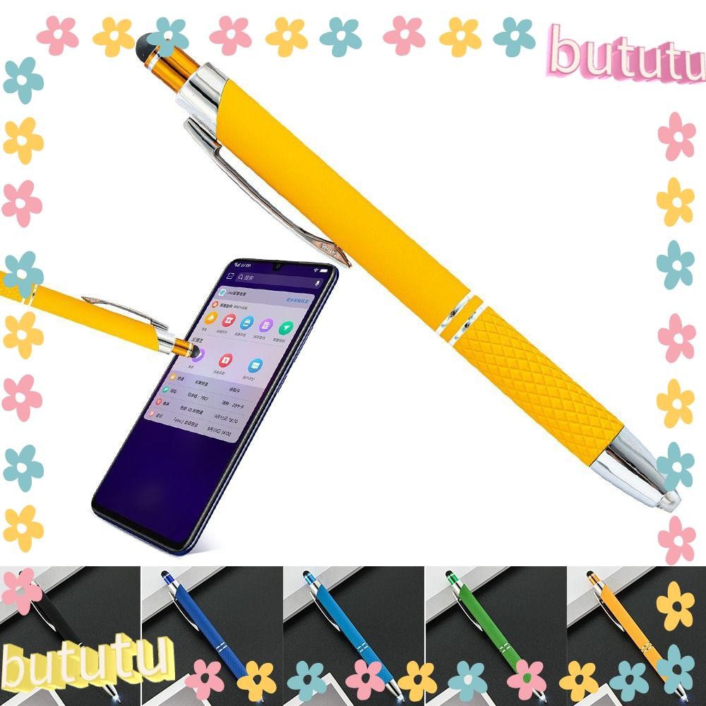 Butu 2 ชิ้นปากกามัลติฟังก์ชั่นอุปกรณ์การเขียนพร้อมไฟ LED หน้าจอสัมผัส ...