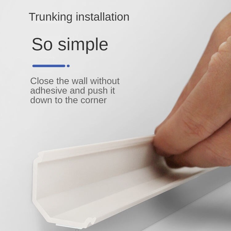 ผนังสายไฟท่อฝาครอบสายเคเบิลท่อ/เปิดมุมลวด Trunking สามเหลี่ยม Trunking ...