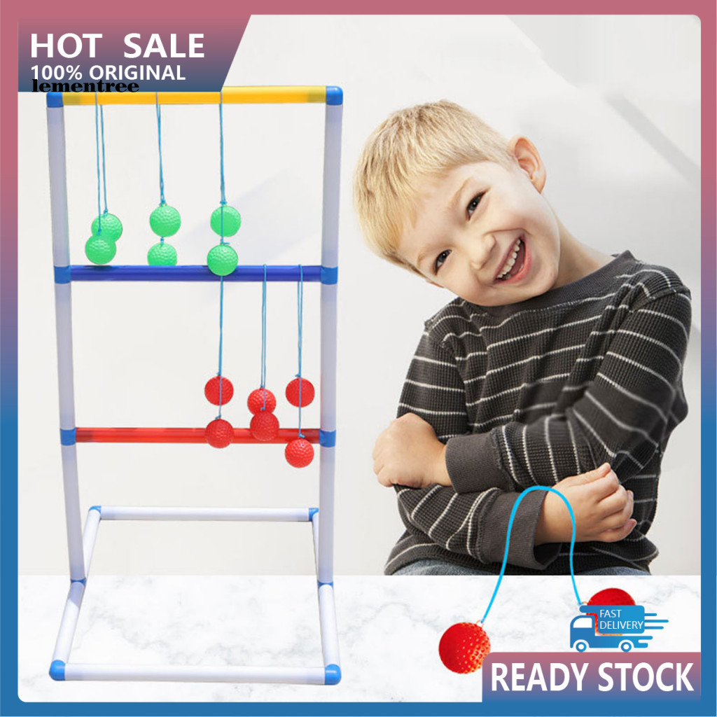 Ladder Ball with Tangle-free Rope Outdoor Ladder Ball Game Fun Family ...