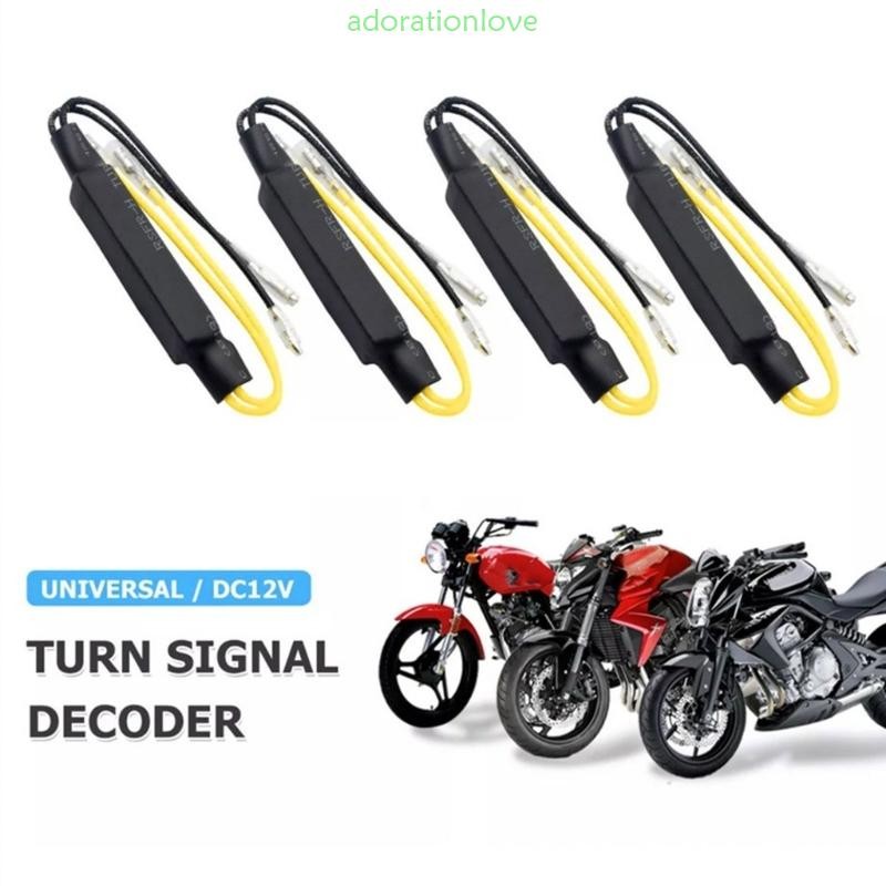 Ador อัพเกรดไฟเลี้ยว LED ถอดรหัสรถจักรยานยนต์ LED 12V 21W เครื่องกําจัด ...