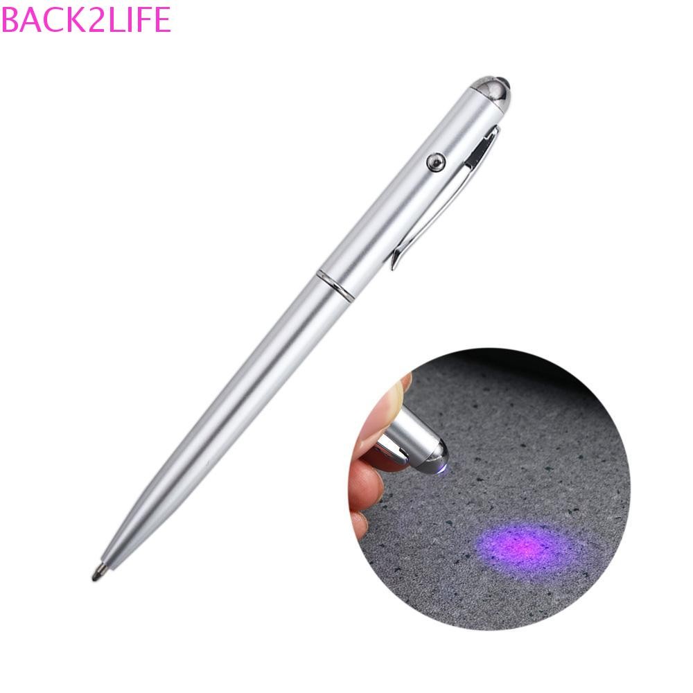 BACK2LIFE UV Light Pen School Novelty Drawing Magic วัสดุพลาสติกเงิน ...