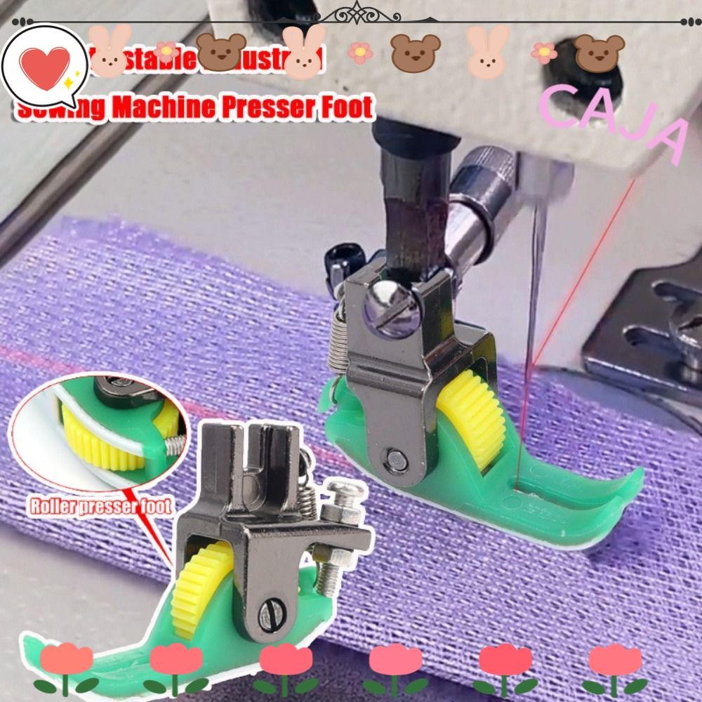 จักรเย็บผ้า CAJA1|เท้า Presser, Lockstitch Adjustable Roller Presser ...
