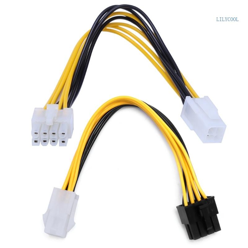 CH ATX 4 Pin Male to 4 Pin Female PC CPU Power Supply Extension Cable ...