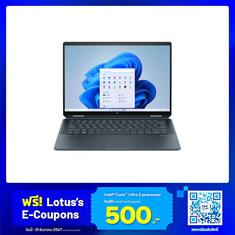 [เก็บโค้ดลดเพิ่ม มูลค่า 3,010.-] HP SPECTRE X360 14-EU0009TU NOTEBOOK ...