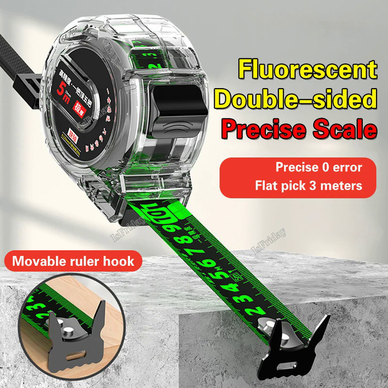 Metric Tape Measure 5/7/10 Meters Precision And Durable Measuring Ruler ...