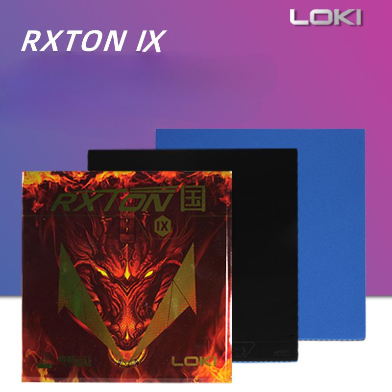 ปลอกยาง LOKI RXTON IX 9 ยางพายปิงปองฟองน้ําสีน้ําเงินสั่งทําพิเศษ ...