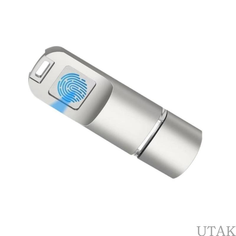 TAKE USB C Flash Storage อุปกรณ์ลายนิ้วมือ Authentication USB C Stick ...