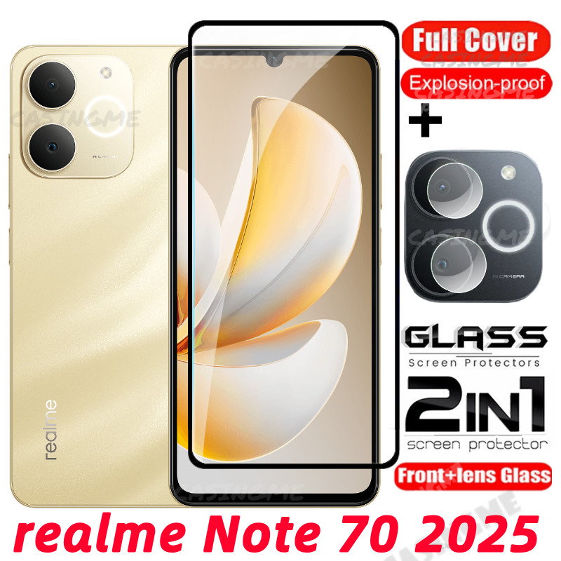 Realme Note 70 2025 ป้องกันหน้าจอโปร่งใสคลุมทั้งหมดฟิล์มสําหรับ Realme ...