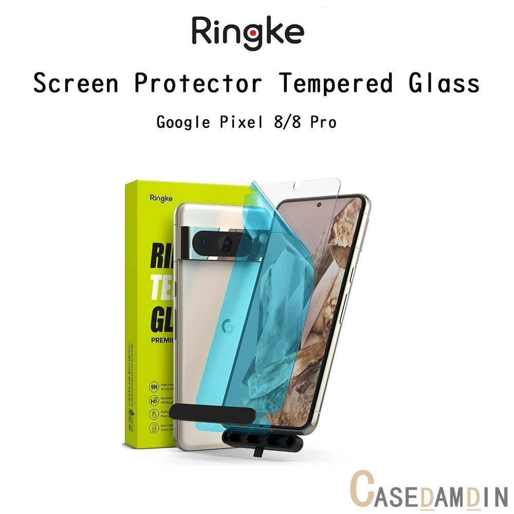 Ringke Screen Protector Tempered Glass กระจกกันรอยเต็มจอแบบใสเกรดพรีเมี ...