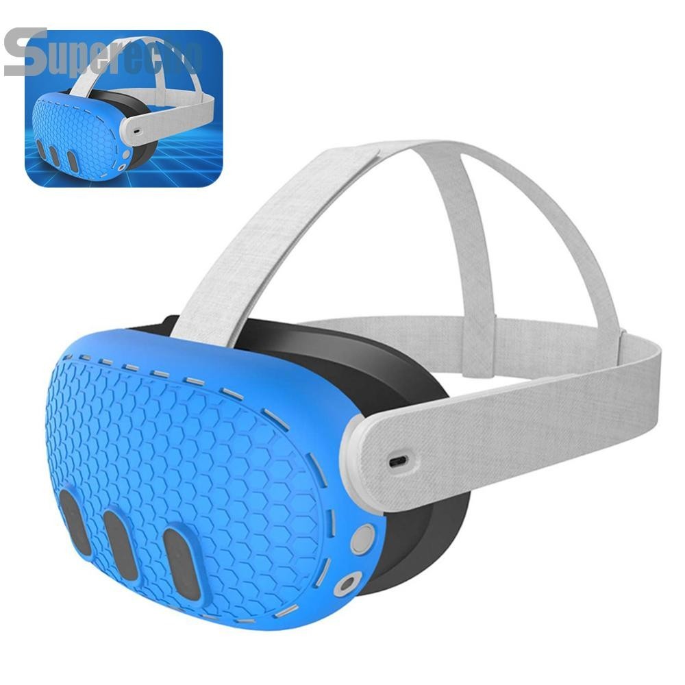ซิลิโคนหน้าปกด้านหน้า Anti Scratch VR Shell ตัวป้องกันหน้าจอสําหรับ ...