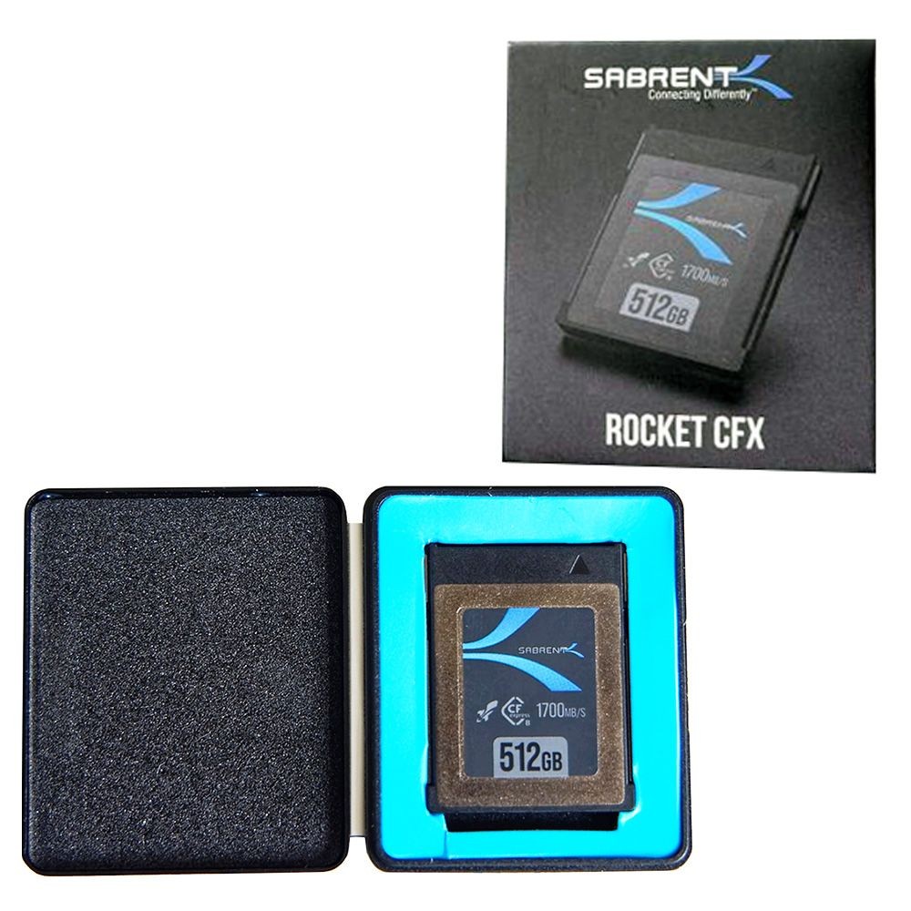 Sabrent Rocket CFX 512GB CFexpress Type B Memory Card (CF-XTBT-512) - R ...