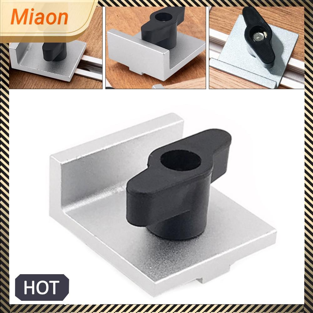 4 ชิ้น T Track Stop Block งานไม้หยุดบล็อก T-Track งานไม้อุปกรณ์เสริม ...