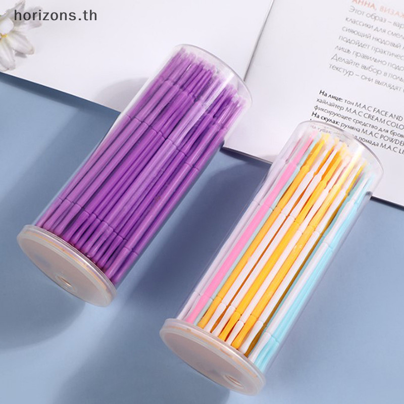 [Hot-s] 100 ชิ้น/แพ็ค Bendable Micro Brushes Disposable Microbrush ...