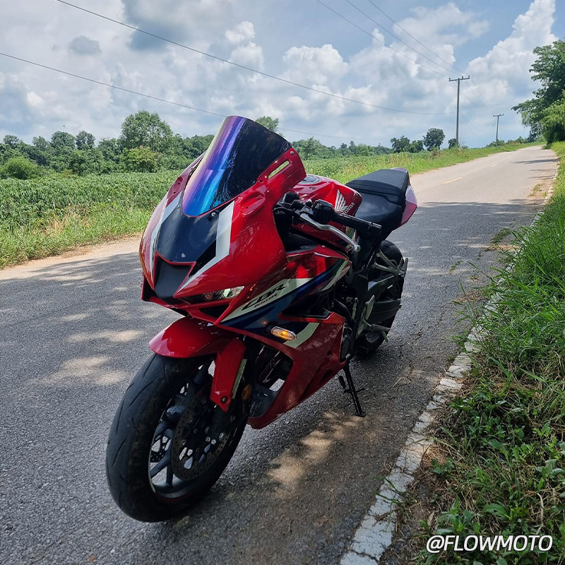 HONDA CBR650R ดัดแปลงสไตล์ RRR แฟริ่งหน้าและบังลมแบบรถแข่ง ปี2024+ ผลิต ...