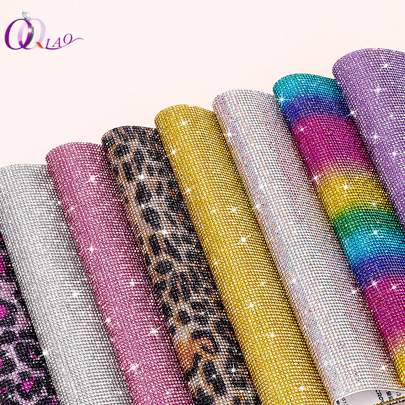QIAO Rhinestones สติกเกอร์ Self-Adhesive Glitter Rhinestones คริสตัล ...