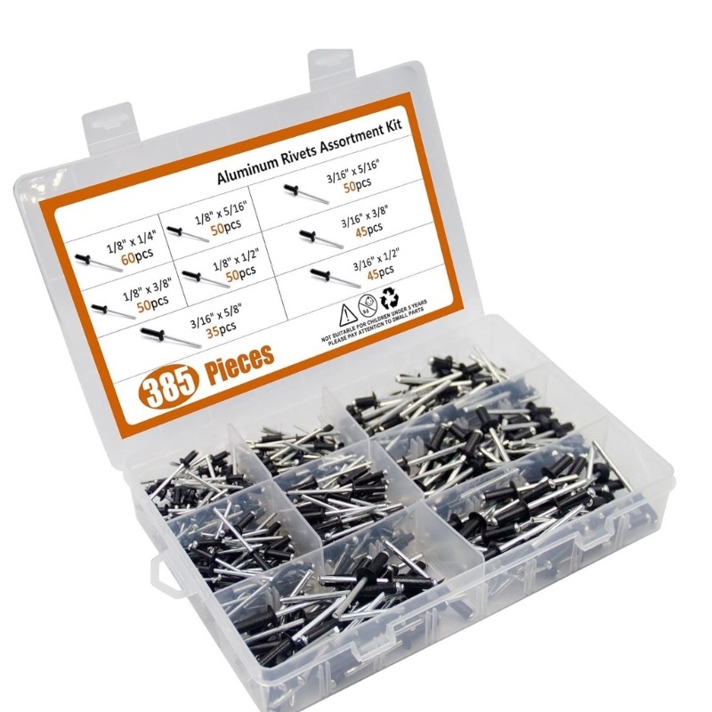 HL Strength Metal Rivets Blind Rivets พร้อมกล่องสําหรับประกอบเครื่องใช้ ...