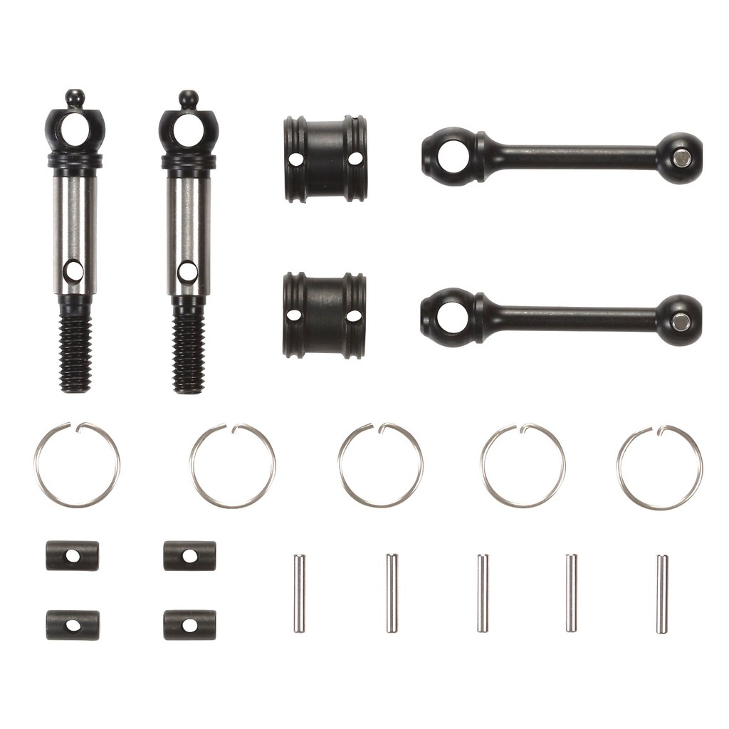 Tamiya 42363 Compatible Parts Tamiya 42216 TRF 44mm Double Cardan Joint  Shaft (2 Pcs.), (TRF417/FF03 RC Car Parts