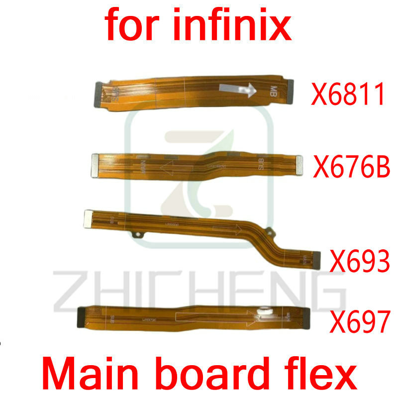 สําหรับ INFINIX X6811 X676B X693 X697 บอร์ดหลักเมนบอร์ดตัวเชื่อมต่อจอ ...