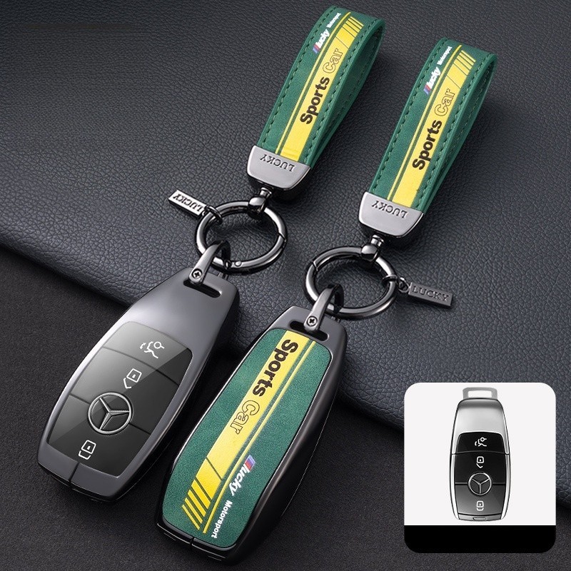 กรณีกุญแจรีโมทฝาครอบกุญแจรถสําหรับ Mercedes Benz A Class C Class E ...