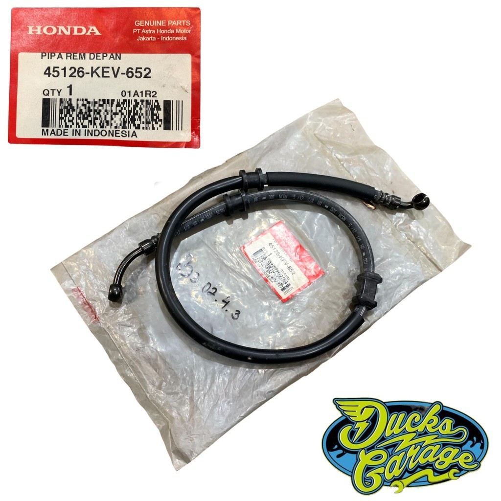 45126-KEV-652 Original Old Honda Supra X 100 ท่อเบรคหน้า | Shopee Thailand
