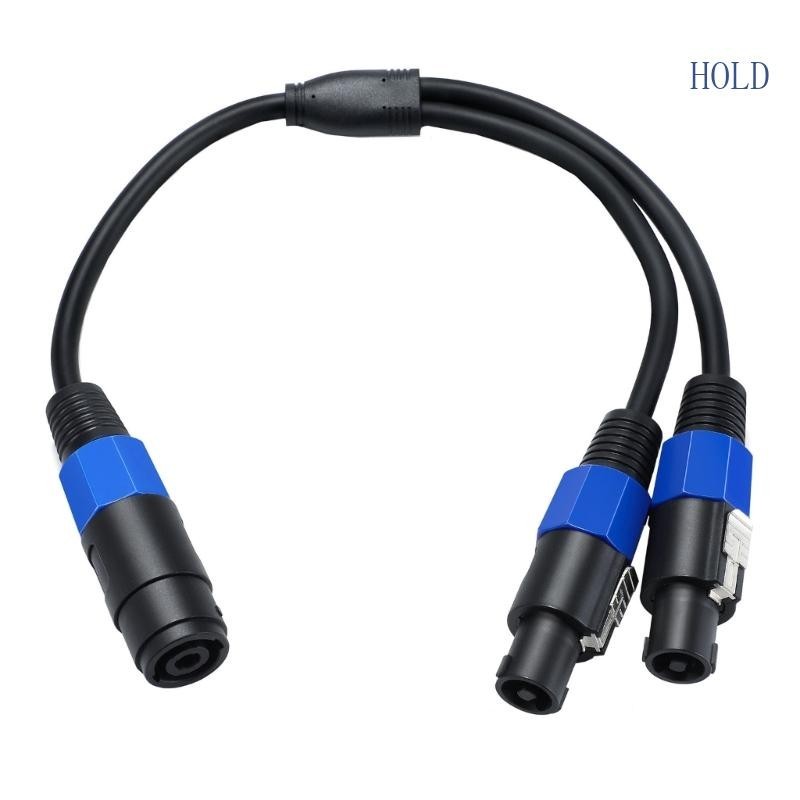 Cavo Splitter Speakon 1 Femmina A 2 Maschi, Cavo Prolunga Per Altoparlanti Da 50cm, Twist Lock Per DJ E Sistemi PA – HTGuoji
