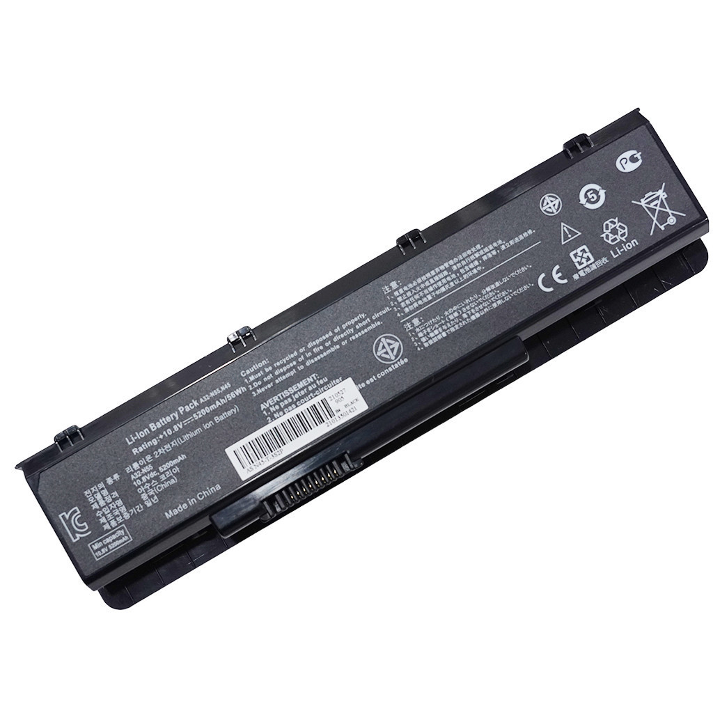 แบตเตอรี่ OEM A32-N55 Asus N45 N45E N45S N45F N45J N55 N55E N55S N75 ...