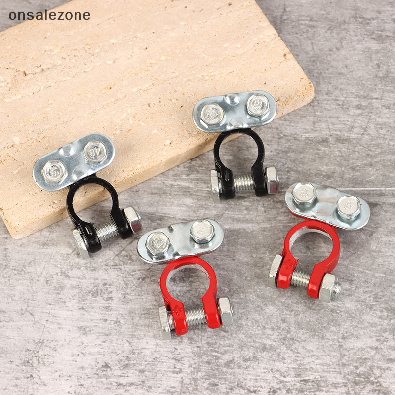 Ozth Car Terminal Clamp Pile Head Connector Pole Post Heavy-duty Clamp ...