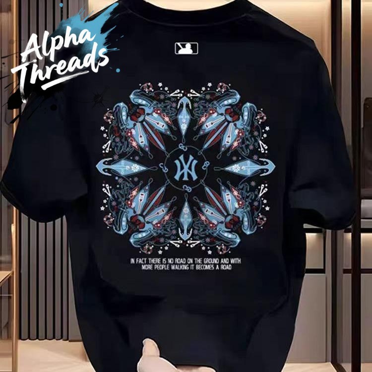 (จัดส่งตลอด 24 ชั่วโมง)Alpha Threads เสื้อยืดแขนสั้นครึ่งแขน สไตล์ ...