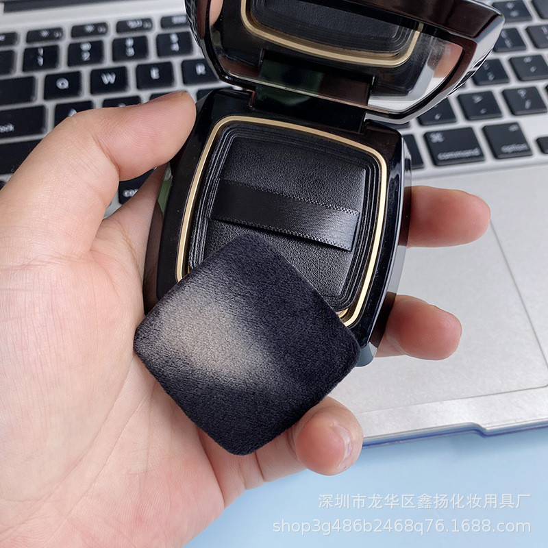 Mgp PU Leather Crystal Velvet replacement powder puff 7g พัฟแป้งบาง ...