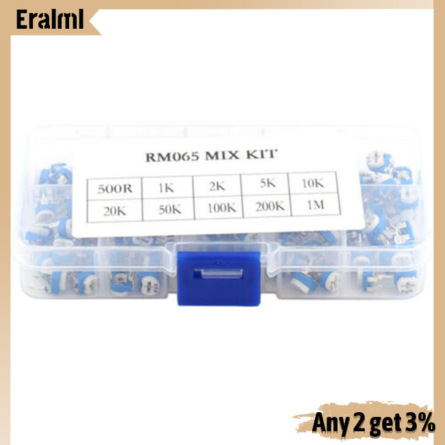 R065 Blue White Trier Potentioeter Variable Adjustable Resistor Rm065 101 501 102 103 104 503