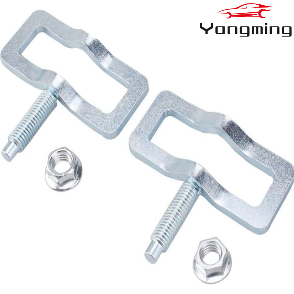 Yangming 1 คู่ท่อไอเสีย, 79 X 71 มม./ 3.11 X 2.83 ใน Silver Exhaust