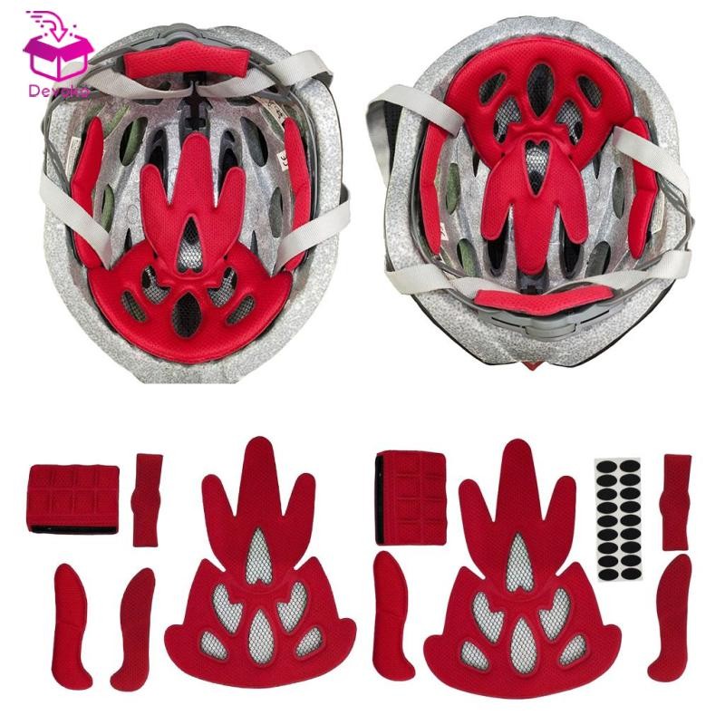 Premium Helmet Padding Kit แผ่นฟองน้ำ EVA สำหรับหมวกกันน็อคจักรยาน ...