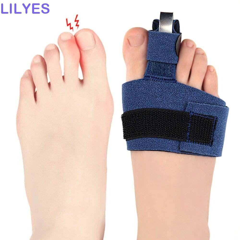 LILYES Toe Fix Strap Protector Dislocation Fracture ปรับ Toe Care ...