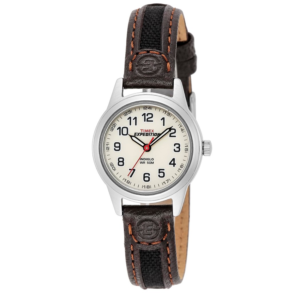 Timex Expedition T41181 Orologio Da Donna Al Quarzo: Quadrante Illuminato INDIGLO, Resistente All'Acqua 50m