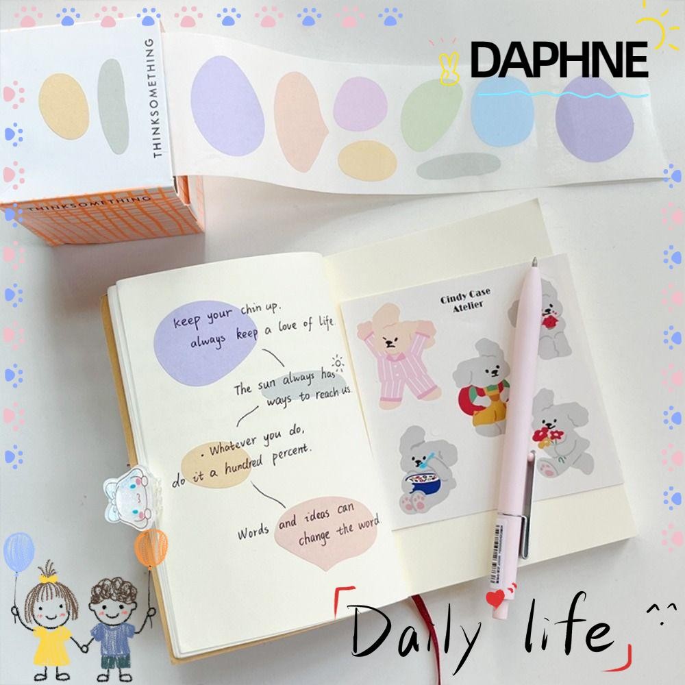 DAPHNE 100 ชิ้น/เซ็ต Memo Pad, DIY Multifunctional Sticky Note ...
