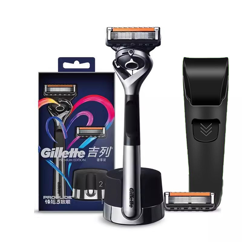Gillette Razor Fusion 5 ProGlide Razor สําหรับผู้ชายพร้อม Mangetic ...
