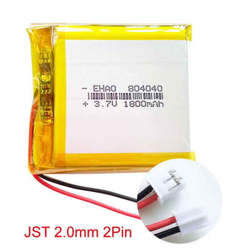 Ultra Thin Li Ion Polymer 3.7v 1800mah Lipo Battery Rechargeable - Foto 7